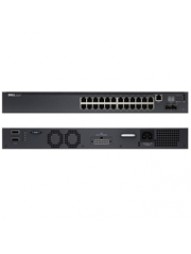Dell Networking Switch N2024P L2 c/ 24x PoE 10/100/1000Mbps + 2x portas 10G SFP+ e 2x portas Stacking (Empilhavel ate 12 unid.) 210-ABNW